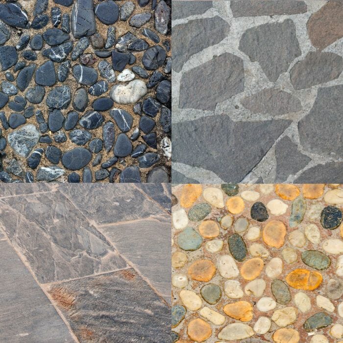 pavimentazione esterna in pietra